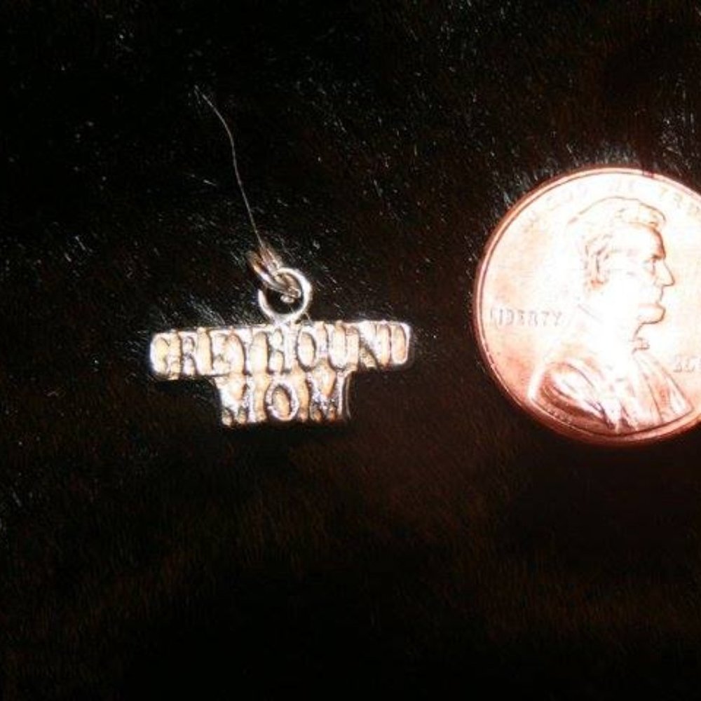 Greyhound Mom (only) sterling …